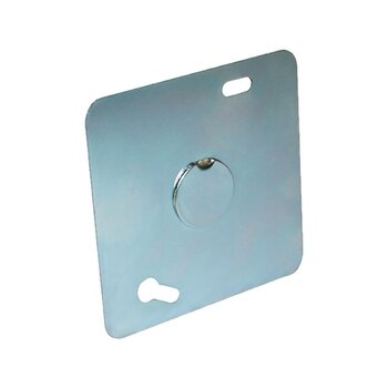 Tapa Cuadrada Galvanizada Reforzada 3 x 3 pulg