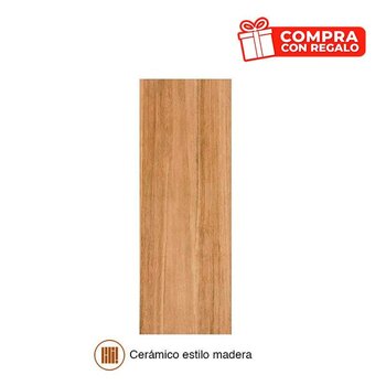 Piso Sunwood Daltile 18 x 50 cm Miel ZDM2