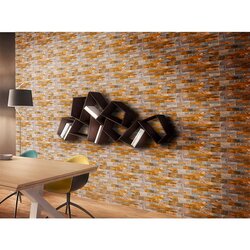 Muro Stonefort Daltile 34 x 45 cm Multicolor