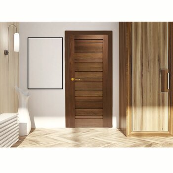 Puerta Caoba 91X2.13 mt 40mm Tablero Kassel