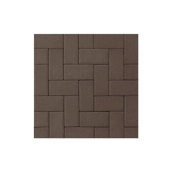 Adoquín Holland Mextile 10 x 20 x 6 cm Tabaco