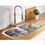 Fregadero A31209BLCO marca Eb Técnica 80 x 52 cm Línea Alessia