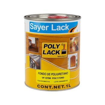 Fondo Poliuretano Polylack Polyfond Sayer Lack 1 Lt