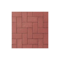 Adoquín Holland Mextile 10 x 20 x 6 cm Rojo Rubí