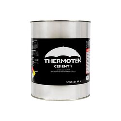 Cemento Plástico Negro Asfáltico Thermotek 4 Lt