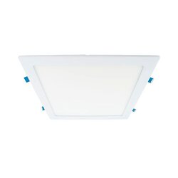 Luminario Led empotrado blanco cuadrado Flat Square Estevez