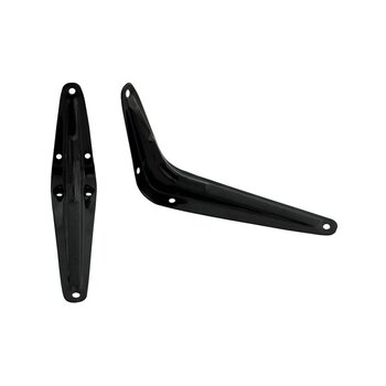 Ménsula Reforzada Handy Home Negra 4 x 6 pulg