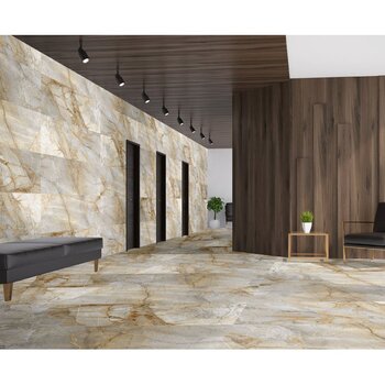 Piso Carving Foncer 60 x 120 cm Brown Mate