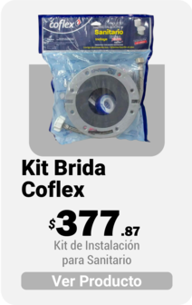 Kit de Instalación Para Sanitario Brida Coflex