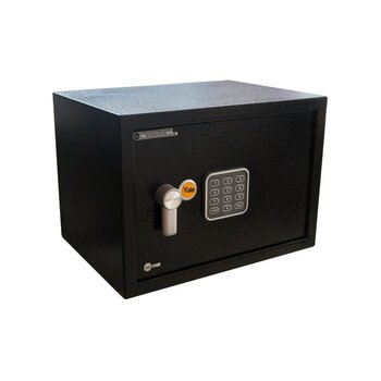 Caja de Seguridad Yale Mediana 25 x 35 x 25 cm Negro
