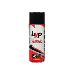 Pintura Aerosol BYP Negro Brillante 400 mL
