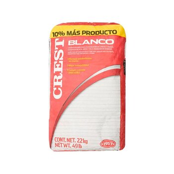 Adhesivo Crest Blanco 20 kg