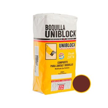 Boquilla con Arena Uniblock 10 kg Chocolate