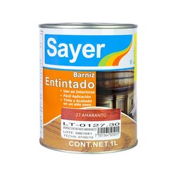 Barniz Entintado Sayer Lack Amaranto 1 Lt