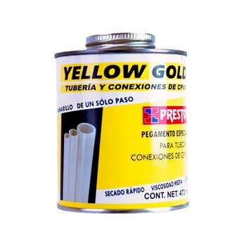 Pegamento CPVC Presto ½ 473 ml Yellow Gold
