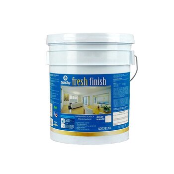 Pintura Vinil Acrílica Fresh Finish Dutch Boy Blanca 19 Lt