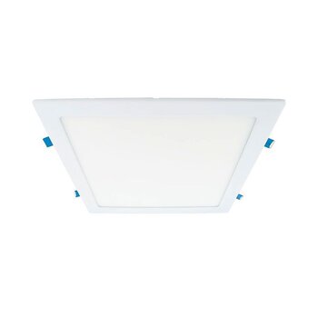 Luminario Led empotrado blanco cuadrado Flat Square Estevez 36W