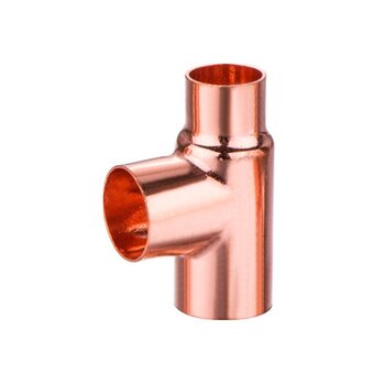 Tee Cobre Reducida 25 x 25 x 19 mm 1 x 1 x ¾ pulg