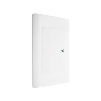 Placa 1 Apagador Sencillo Blanco marca Lucek