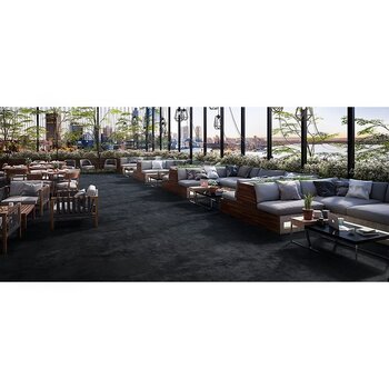 Piso Kendo Daltile 45 x 90 cm rectificado Gray ZKN2R