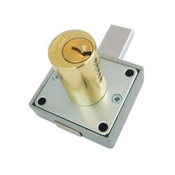 Cerradura Phillips Mueble Cromo Cañón Grande 36 mm 250