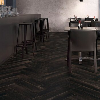 Piso Myth Daltile 15 x 66 cm Black GMY4