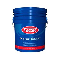Impermeabilizante acril poliuret Fester Acriton Hibrido bco 19L