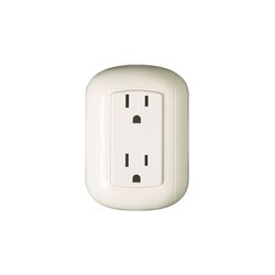 Toma Corriente Dúplex 2P + T Modus marca Bticino Marfil