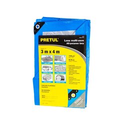 Lona Reforzada 3 x 4 m Truper Azul LT-34Z