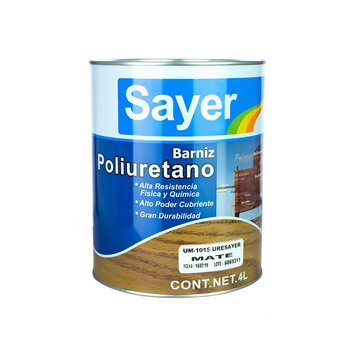 Barniz Poliuretano Uresayer Mate 4 Lt