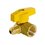 Llave Gas Control Angular 1/2 x 3/8 pulg Flare