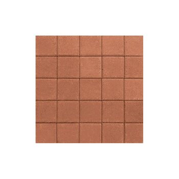 Adoquín Plaza Mextile 15 x 15 x 6 cm Terracota
