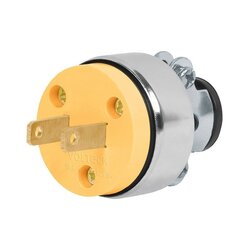 Clavija Blindada Sin Tierra Volteck