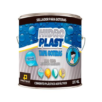 Cemento Plástico Asfáltico Hidroplast Protexa 4 Lt