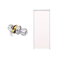 Paquete Puerta Lámina Lisa 75 x 210 cm