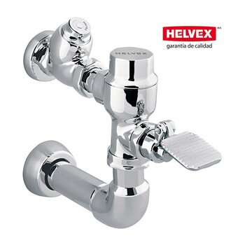 Fluxómetro Mingitotio Helvex Pedal Expuesto 3/4