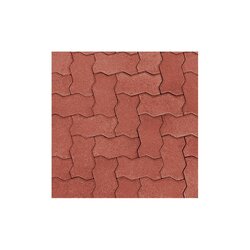 Adoquín Titán Mextile 22.5 x 11.25 x 6 cm Rojo Rubí