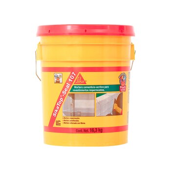 Impermeabilizante Cementoso SikaTop Seal 107 Gris 16 kg