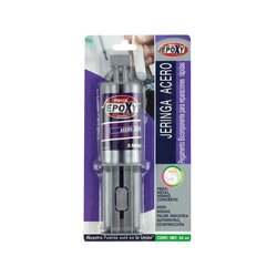 Jeringa Epóxica Presto Acero 24 ml