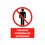 Señalamiento Prohibido Personas No Autorizadas