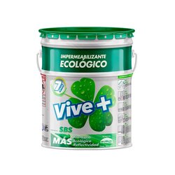 Impermeabilizante Acrílico SBS Vive Más 19 Lt