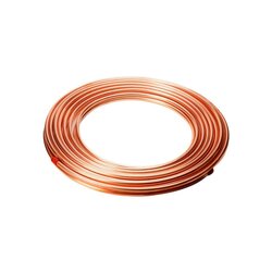 Tubo de Cobre Flexible tipo L ¼ pulg 1 m