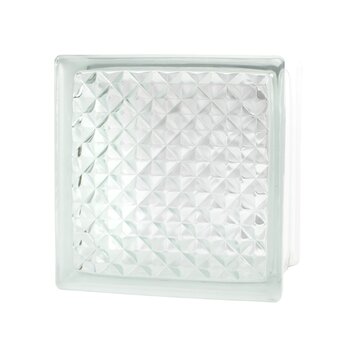 Vidrio Block Lattice marca Fontibre 19 x 19 x 8 cm