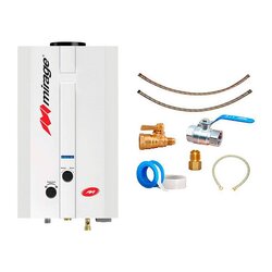 Paquete Calentador Paso Mirage y Kit Instalación