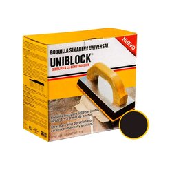 Boquilla sin Arena Uniblock 5 kg Negro