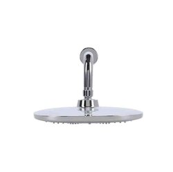 Regadera Cuadrada Plato Ancho 10 x 10 pulg 3 Chorros Cromo H-330