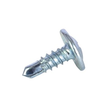 Tornillo Punta Broca Cabeza Extra Plana 8 mm x ½ pulg