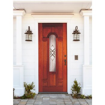 Puerta de Caoba Lumed Aries Gumont .91 x 2.13 mts