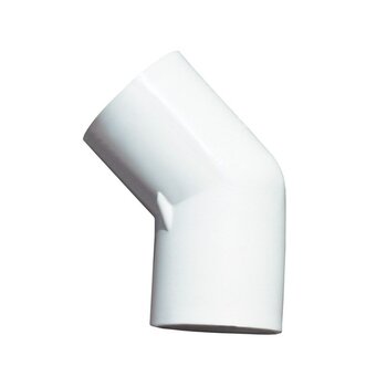 Codo PVC Hidráulico Cedula 40 45 x 19 mm