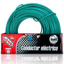 Cable Eléctrico THW Iusa Calibre 8 Color Verde 100 m